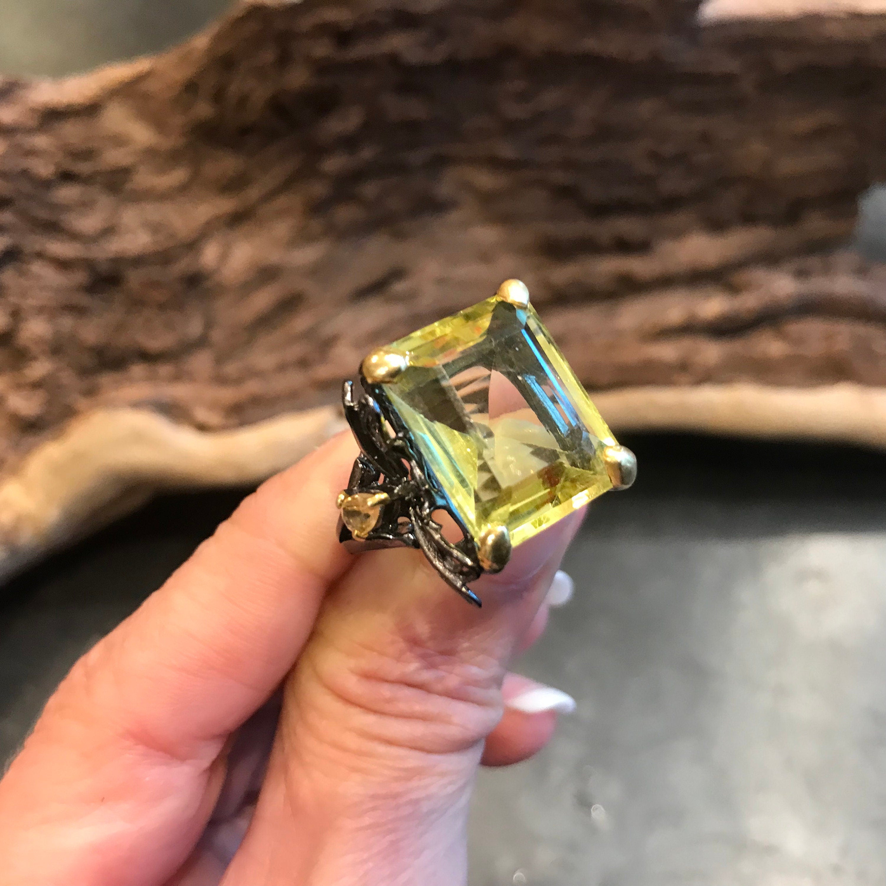 Lemon deals citrine ring